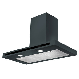 Rangemaster 103170 90cm HI LITE FLAT Touch Control Chimney Hood Slate