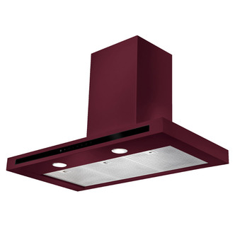 Rangemaster 103200 110cm HI LITE FLAT Touch Control Chimney Hood Cranb