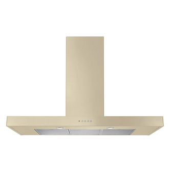 Rangemaster 105270 100cm Flat Cooker Hood in Cream