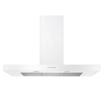 Rangemaster 105280 100cm Flat Cooker Hood in White