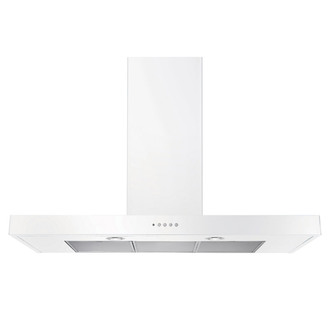 Rangemaster 105350 90cm Flat Cooker Hood in White