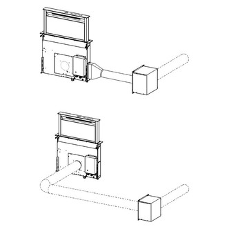 Smeg KITRBDD Remote Blower Kit for KDD90VXE