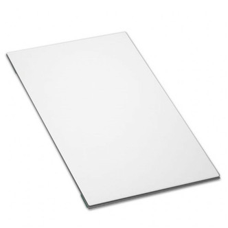 Smeg TVB White Glass Chopping Board for Mira Alba Rigae Sinks