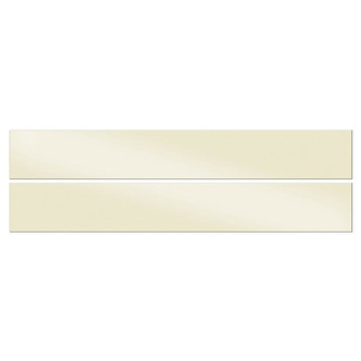 Smeg UPGP Set of 2 Plain Glass Upstands in Cream