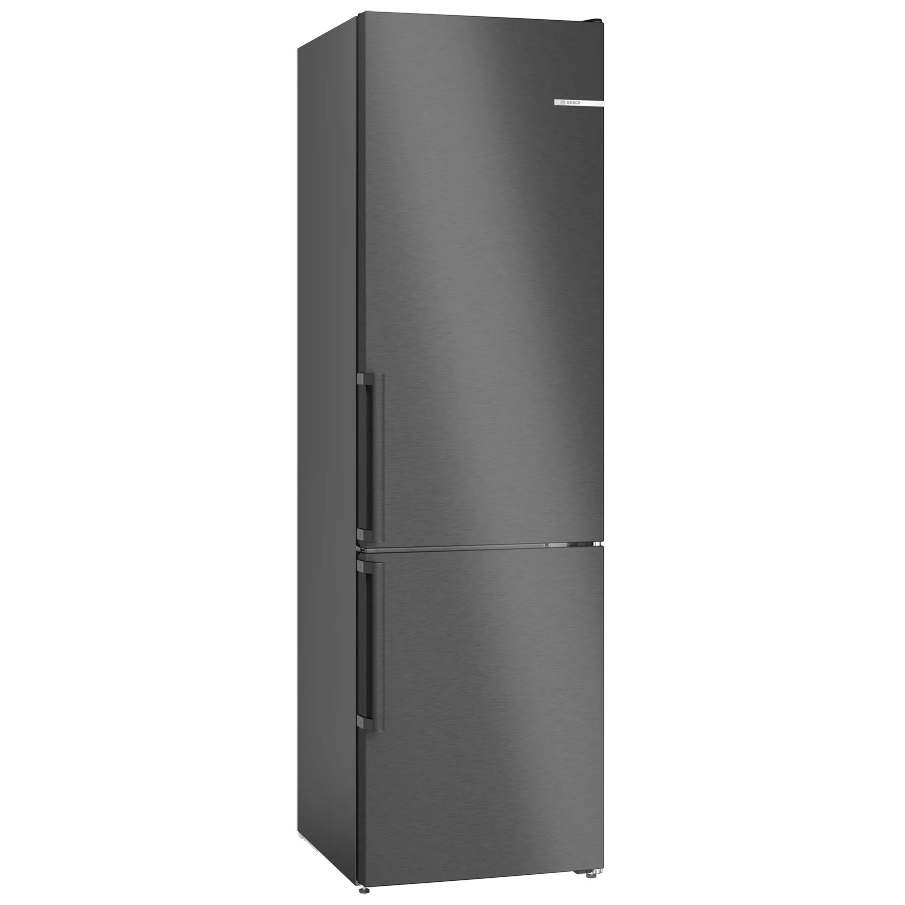 Bosch Kgn Vxbt Series Cm High Frost Free Fridge Freezer In Black Steel Cm Wide