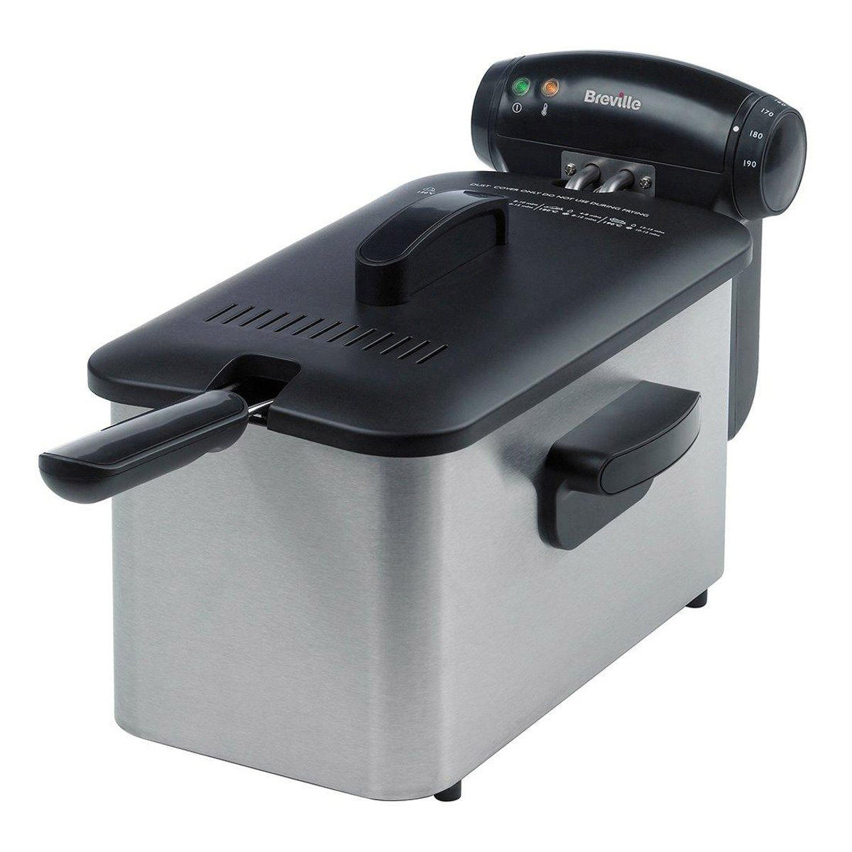 Breville VDF100 3 Litre Pro Deep Fryer in Stainless Steel