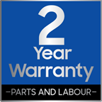 Samsung Two Years Parts & Two Years Labour Warranty