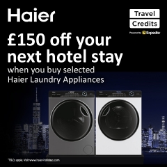 Haier Claim A Hotel Stay Worth Up To £150 With Haier