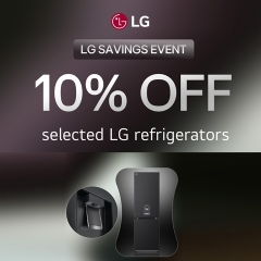 LG Get An Extra 10 Percent Off With LG