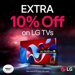 LG Get An Extra 10 Percent Off With LG