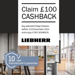 Liebherr £100 Cashback With Liebherr