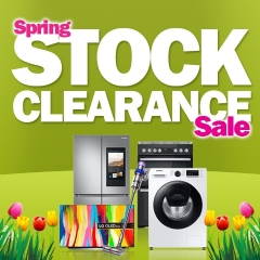 Zanussi Spring Stock Clearance Sale Now On!