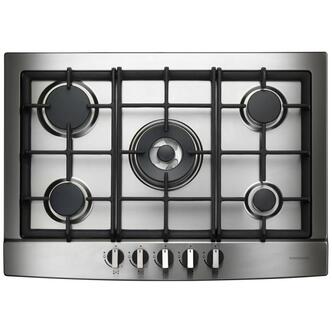 Rangemaster 85680 RG70 70cm Gas Hob 5-Burner Stainless Steel