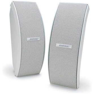 Bose 151SE-WHT Environmental Speakers Inc Brackets in White