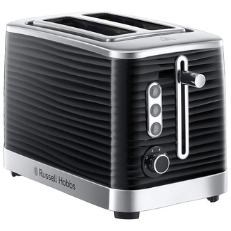 Russell Hobbs 24371 Inspire 2 Slice Toaster in Black High Lift Feature