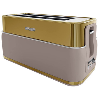 Morphy Richards 245743 Signature Opulent 4-Slice Toaster - Gold