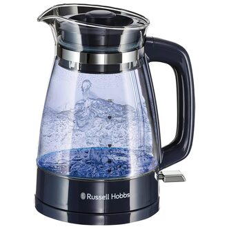 Russell Hobbs 26082 Classic Glass Kettle in Ombre Blue 1.7L 3kW Illuminated