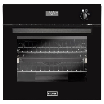 Stoves 444410817 Built In Single Gas Oven with Electric Grill in Black