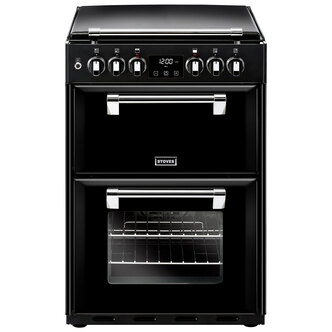 Stoves 444444723 60cm RICHMOND 600DF D/Oven Dual Fuel Cooker in Black