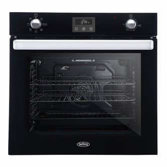 Belling 444444774 Built-In Electric Single Oven in Black 70L