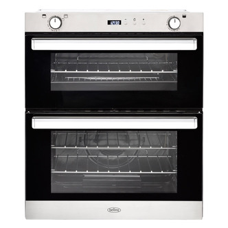 Belling 444444793 70cm Built-Under Gas Double Oven in St/Steel