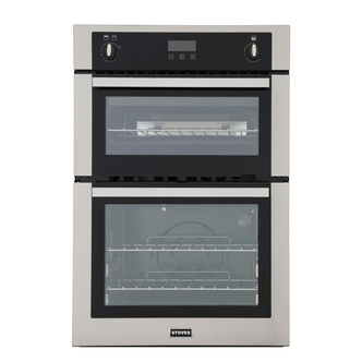 Stoves 444444842 90cm Built-In Gas Double Oven in St/Steel