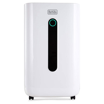 Black & Decker BXEH60004GB Portable Dehumidifier in White - 20 Litre/Day Capacity