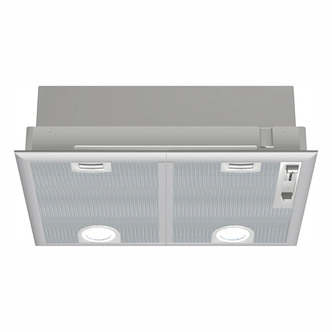 Bosch DHL555BLGB Series 4 53cm Integrated Canopy Cooker Hood in Silver