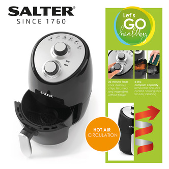 Salter 2L Compact Hot Air Fryer | Salter | UK