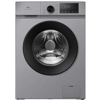 TCL FF0824SA0UK Washing Machine in Silver 1400rpm 8kg A Rated