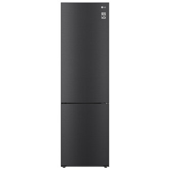 LG GBP62MCNAC 60cm Frost Free Fridge Freezer Matt Black 2.03m B Rated