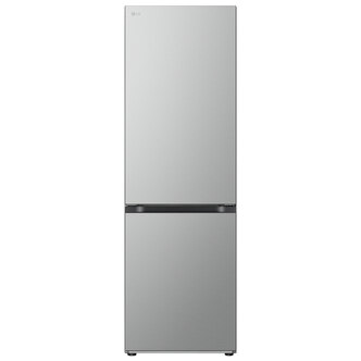 LG GBV3100DPY 60cm Frost Free Fridge Freezer in Silver 2.03m D Rated