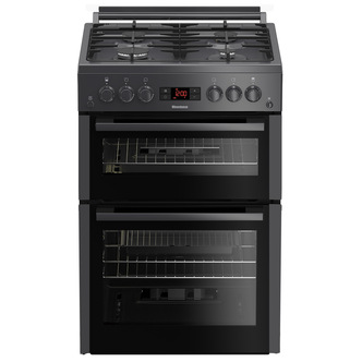 Blomberg GGN65N 60cm Double Oven Gas Cooker in Anthracite 78/34 Litre