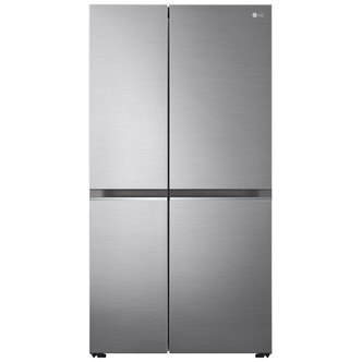 LG GSBV70PZTL American Fridge Freezer in Shiny Steel E Rated