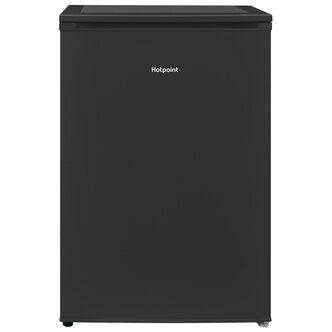 Hotpoint H55RM1120BUK 55cm Undercounter Larder Fridge in Black E Rated 135L