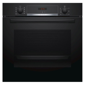 Bosch HBS534BB0B Series 4 Built-In Electric Single Oven in Black 71L