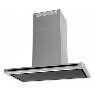 Luxair LA80-LIN-SS 80cm LINEA Slim-Line Glass Cooker Hood in St/Steel