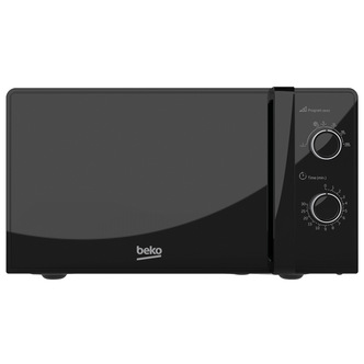 Beko MOC20100BFB Microwave Oven in Black - 20L 700W Manual Control