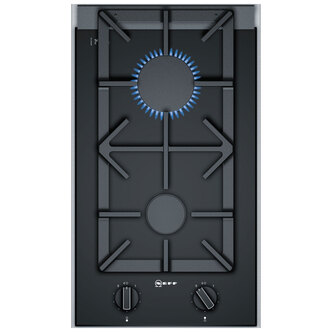 Neff N23TS29N0 N90 30cm 2 Burner Domino Gas Hob in Black