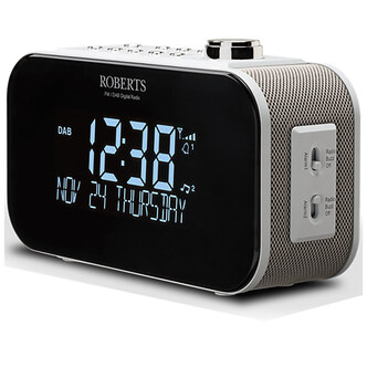 Philips Ajb4300w Dab+ Digital Radio Dual Alarm Clock/Fm Radio/Snooze ...