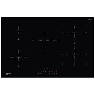 Neff T48FD23X2 N70 Built-In 80cm Induction Hob in Black Glass