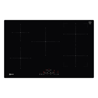 Neff T48PD23X2 N70 Built-In 80cm Extra Wide Induction Hob Black Glass