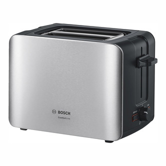 Bosch TAT6A913GB ComfortLine Compact 2 Slot Toaster i- Stainless Steel