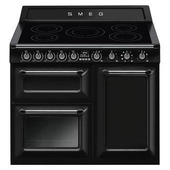 Smeg TR103IBL 100cm Victoria Induction Range Cooker in Black