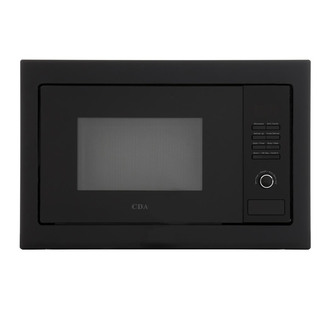 CDA VM230BL Built-in Microwave Oven & Grill in Black 900W 25 Litre