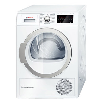 Bosch WTW85490GB 8kg Serie-6 Self Cleaning Condenser Dryer in White A++