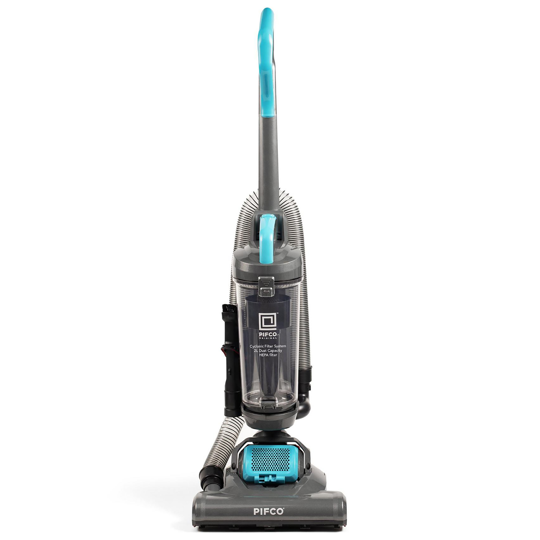 Pifco 204028 Bagless Upright Vacuum Cleaner - Grey