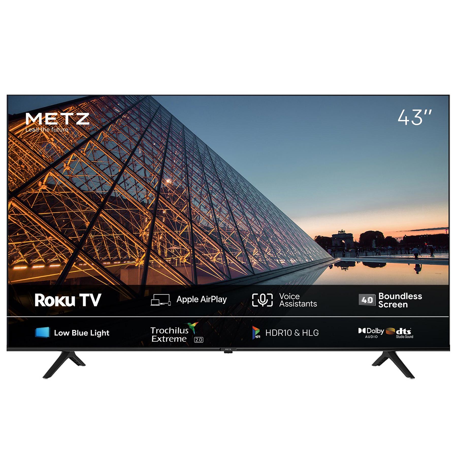 Metz 43MRD6000YUK 43 4K HDR UHD Smart LED TV HDR10 HLG