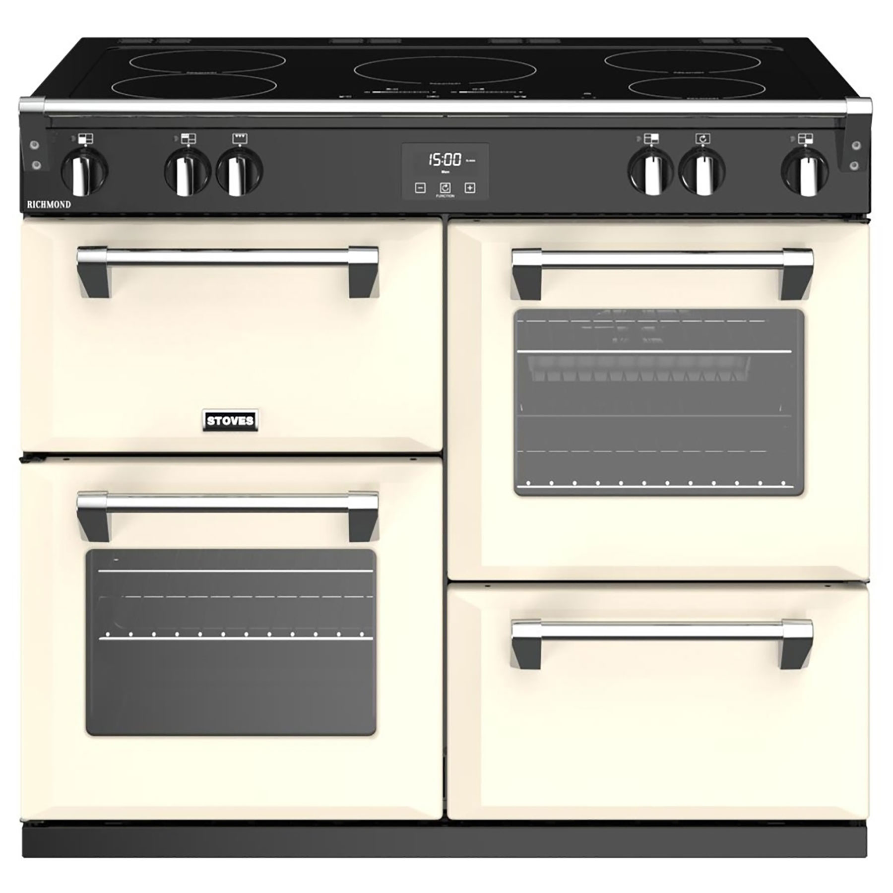 Stoves 444411417 100cm Richmond S1000Ei MK22 Range Cooker Cream Induct.