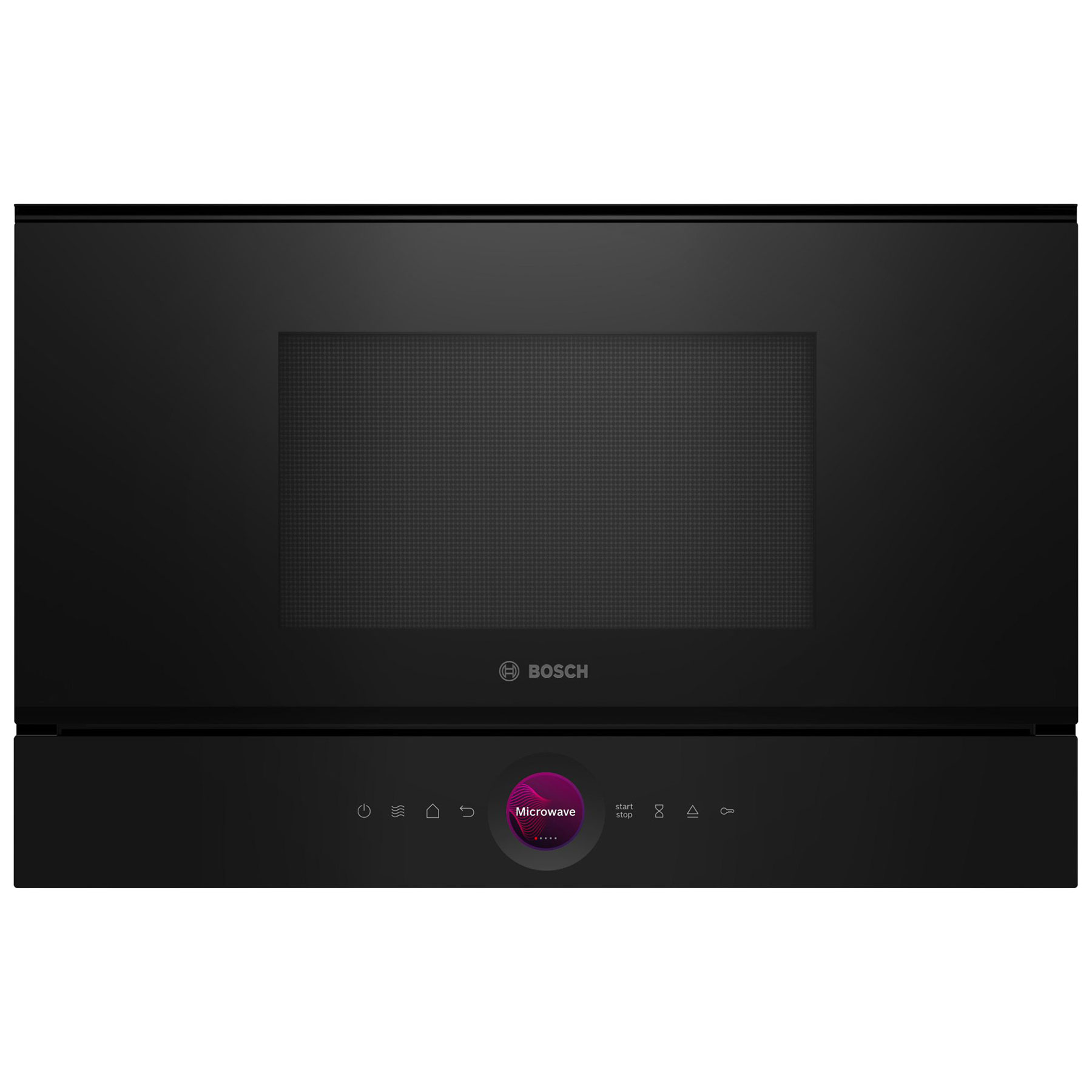 Bosch BFL7221B1B Series 8 Built In Microwave Oven in Black 900W 21 Lit